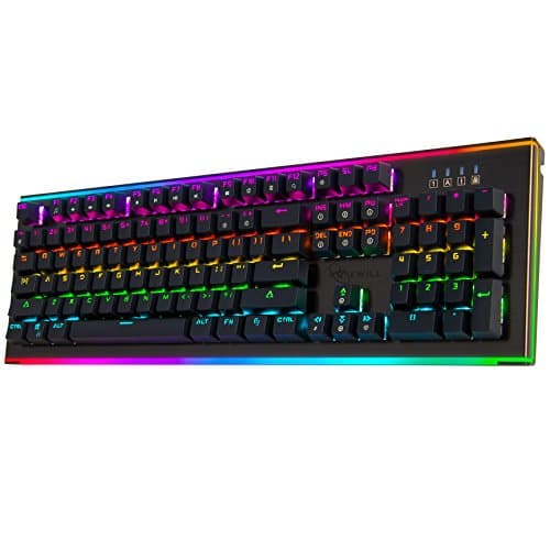 Rosewill NEON K75 RGB Kailh Brown Mechanical Wired Gaming Keyboard image