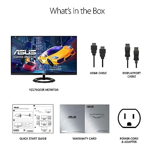 Asus VZ279QG1R 27" 1080p 75Hz IPS Monitor image