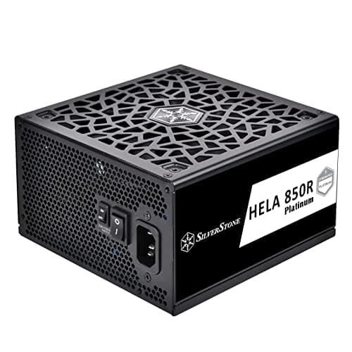 Silverstone HELA 850R Black / Silver 850W Fully Modular 80+ Platinum Certified image
