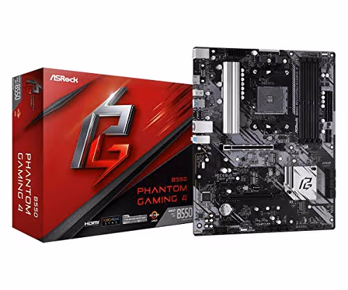 ASRock B550 Phantom Gaming 4 AM4 DDR4 ATX image