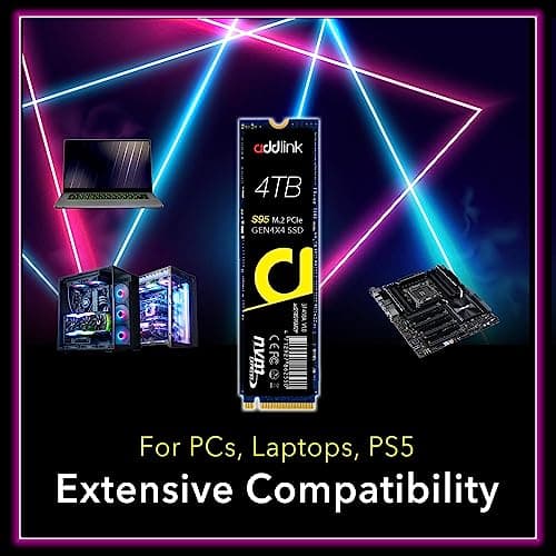 Addlink S95 4TB SSD M.2-2280 PCIe 4.0 NVMe image