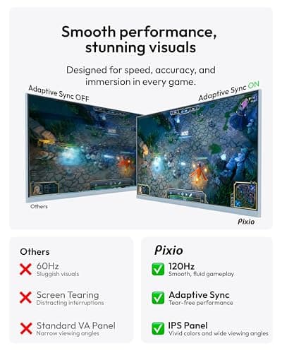 Pixio PX246 Wave 24" 1080p 120Hz IPS Monitor image