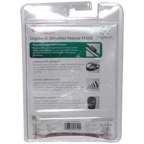 Logitech M305 Wireless Optical Mouse image