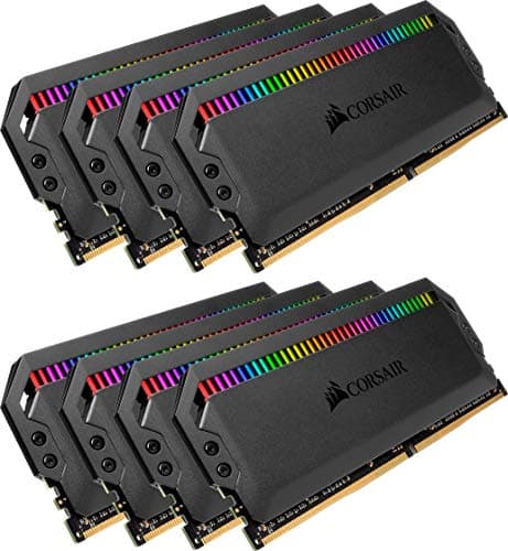 Corsair Dominator Platinum RGB Black DDR4-3200 CL16 128GB (8x16GB) image