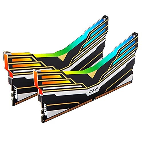 OLOy WarHawk RGB Black / Gold DDR4-3200 CL16 16GB (2x8GB) image