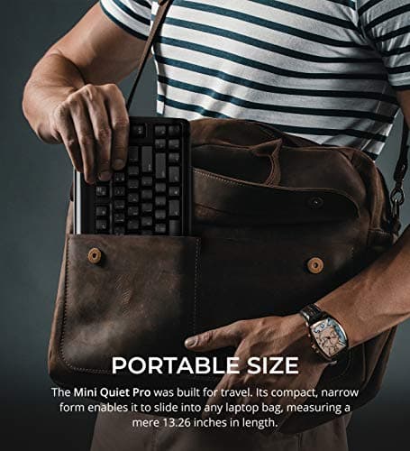 Matias Mini Quiet Pro Wired Mini for PC Keyboard image