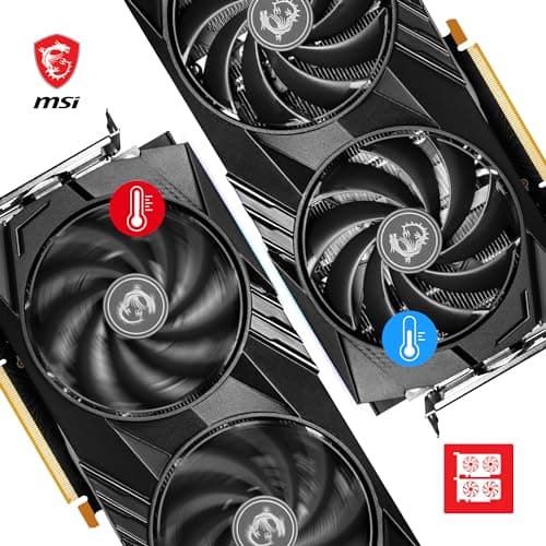 MSI GAMING X GeForce RTX 4060 8GB GDDR6 Black image