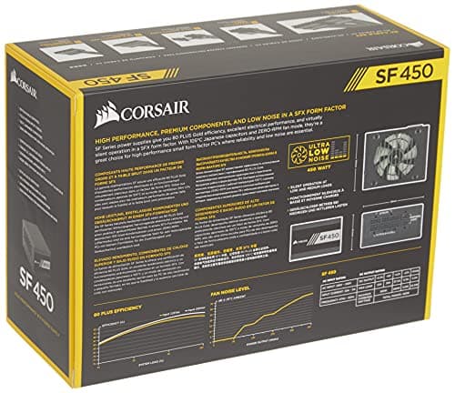 Corsair SF450 (2016) SFX Black 450W Fully Modular 80+ Gold image