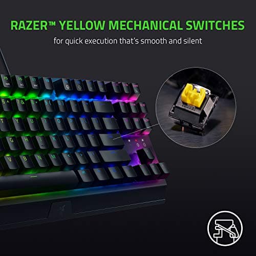 Razer BlackWidow V3 RGB Mechanical Wired Gaming Keyboard image