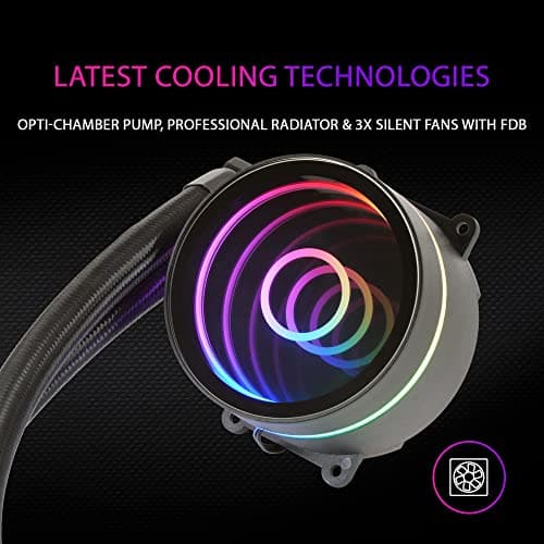 Mars Gaming ML-ONE Water 120mm White image