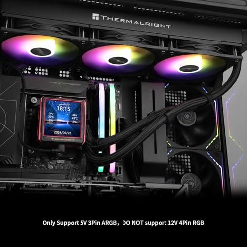 Thermalright Frozen Warframe ULTRA Water 360mm Black image