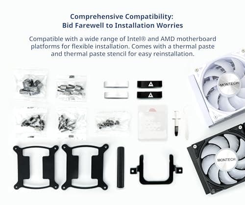 Montech HyperFlow Water 360mm ARGB Black image