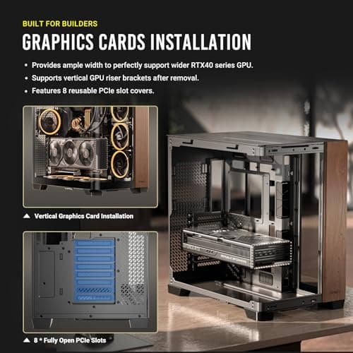 Antec C8 Curve Wood ATX Mid Tower Case image