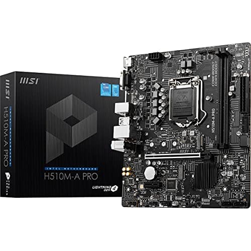 MSI H510 M-A PRO LGA1200 DDR4 Micro ATX image