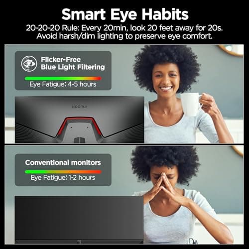 KOORUI G2421V 23.8" 1440p 180Hz IPS Monitor image