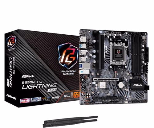ASRock B650M PG Lightning Wifi DDR5 Micro ATX image