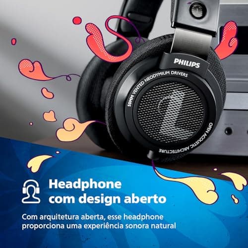Philips SHP9500 Open-Back Headphones image