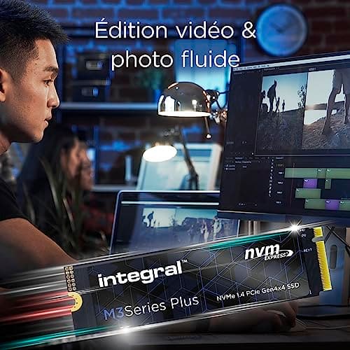 Integral M3 Series Plus 500GB SSD M.2-2280 PCIe 4.0 x4 NVMe image