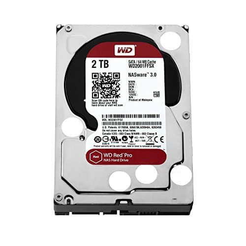 Western Digital Red Pro 2TB HDD 7200RPM 3.5" SATA 6.0 Gb/s image