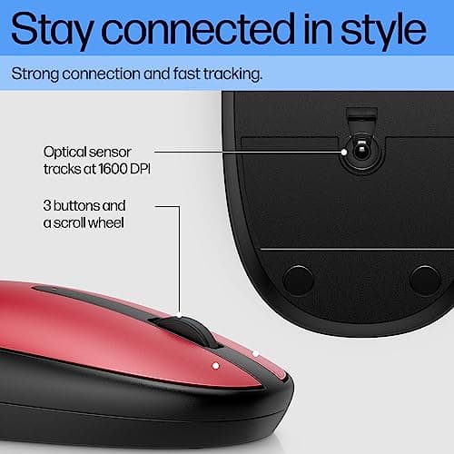 HP 240 Bluetooth Wireless Optical Mouse image