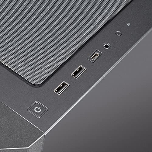 Silverstone SETA H1 ATX Mid Tower Black Tempered Glass Side Panel image