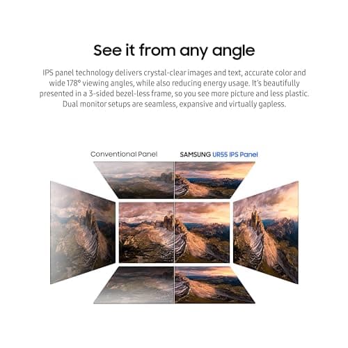 Samsung U28R550 28" 4K 60Hz IPS Monitor image