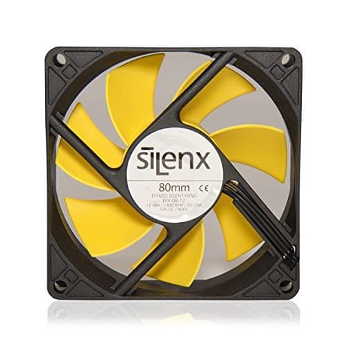 SilenX Effizio 80mm Yellow 25 CFM image