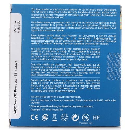 Intel Xeon E3-1230 V3 3.3 GHz 4-Core LGA1150 image