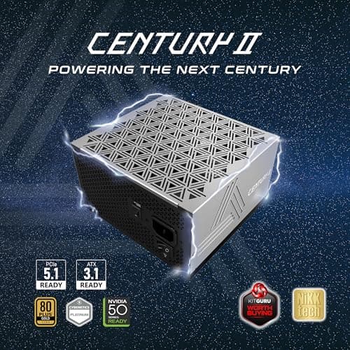 Montech CENTURY II 850W 80+ Gold Certified Fully Modular image