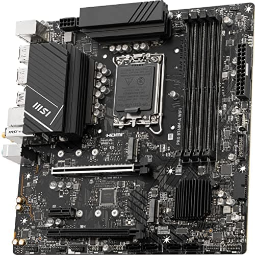 MSI PRO B760M-A WIFI DDR5 Micro ATX image
