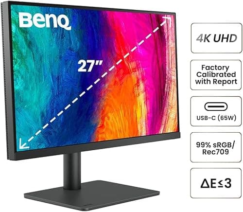 BenQ PD2705U 27" 4K 60Hz IPS Monitor image