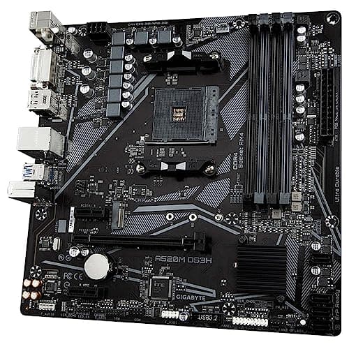 Gigabyte A520 M DS3H AM4 DDR4 Micro ATX image