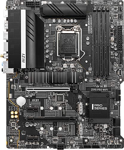 MSI Z590 PRO WIFI LGA 1200 ATX Motherboard image