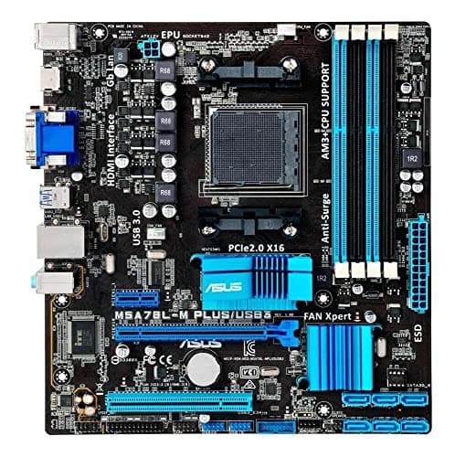 Asus AMD 760G M5A78L-M PLUS/USB3 AM3+ DDR3 Micro ATX image