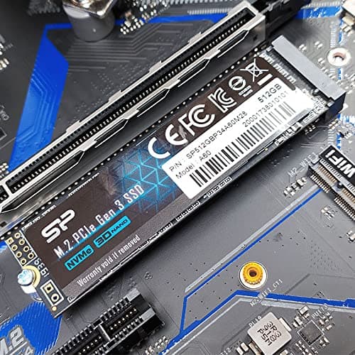 Silicon Power P34A60 512GB M.2-2280 SSD PCIe 3.0 X4 NVMe image