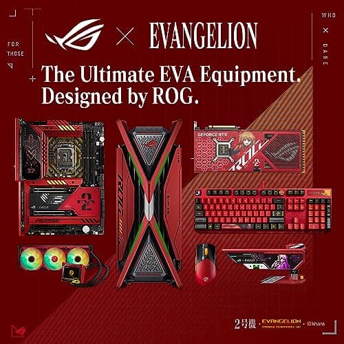 Asus ROG STRIX OC EVA-02 GeForce RTX 4090 24GB GDDR6X Red / Black image