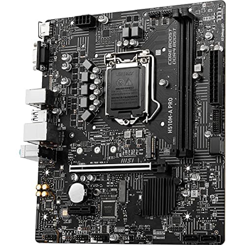 MSI H510 M-A PRO LGA1200 DDR4 Micro ATX image