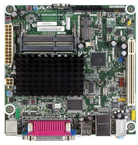 Intel NM10 D525MW Atom D525 DDR3 Mini ITX main image