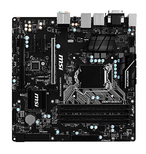 MSI C236 C236M WORKSTATION LGA1151 DDR4 Micro ATX image