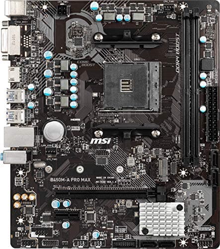 MSI B450 M-A PRO MAX AM4 DDR4 Micro ATX image