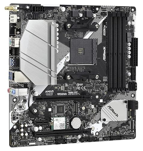 ASRock B550 B550M-C AM4 DDR4 Micro ATX image