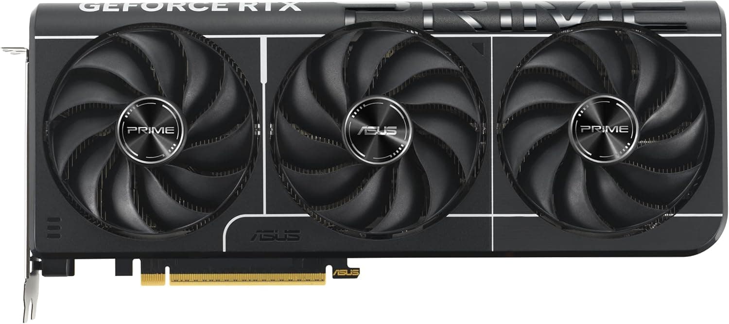 Asus PRIME GeForce RTX 5080 16GB GDDR7 Black / White image