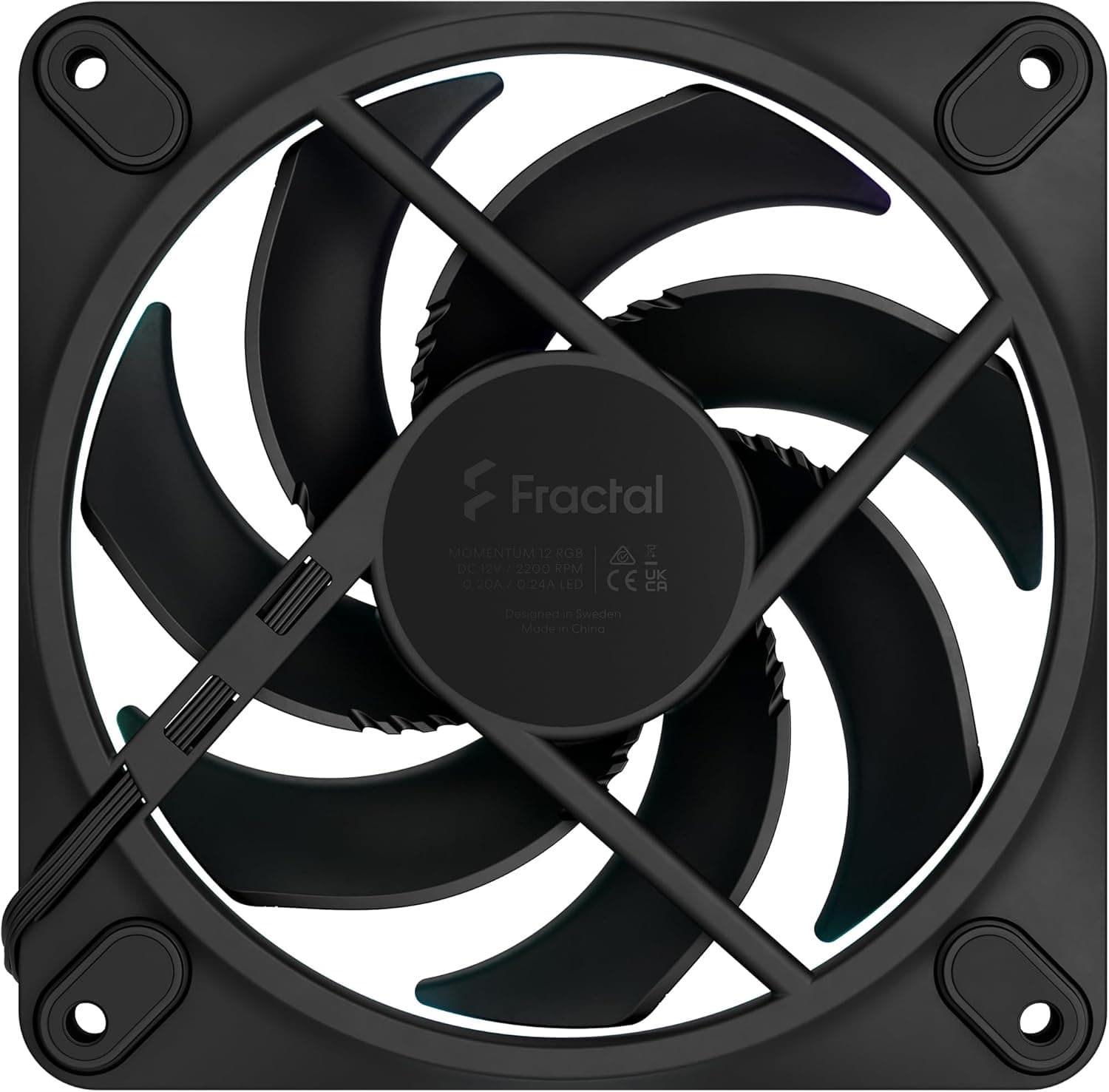 Fractal Design Momentum 120 RGB Black image