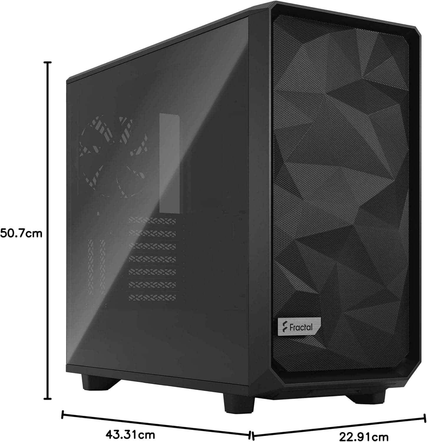 Fractal Design Meshify 3 Black TG Light Tint image
