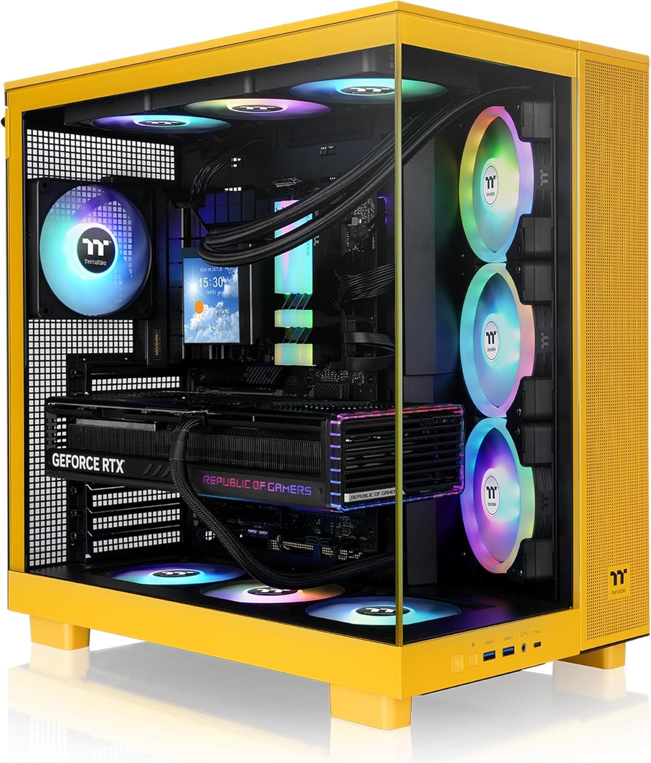 Thermaltake View 380 XL ATX Mid Tower Bumblebee image