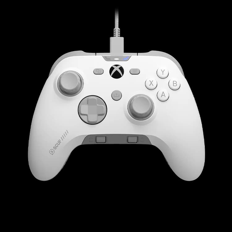 SCUF Gaming Valor Wired With TMR Xbox Controller in White main image