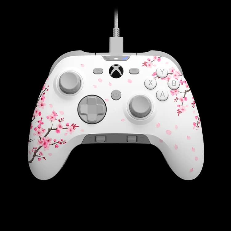 SCUF Gaming Valor Wired With Hall Effect Cherry Blossom Xbox Controller image