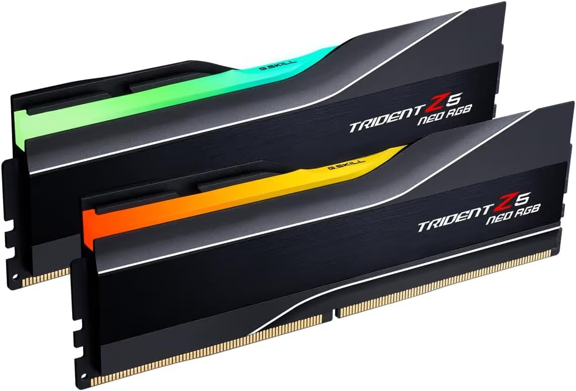 G.Skill Trident Z5 Neo RGB Matte Black DDR5-6000 CL26 64GB (2x32GB) image