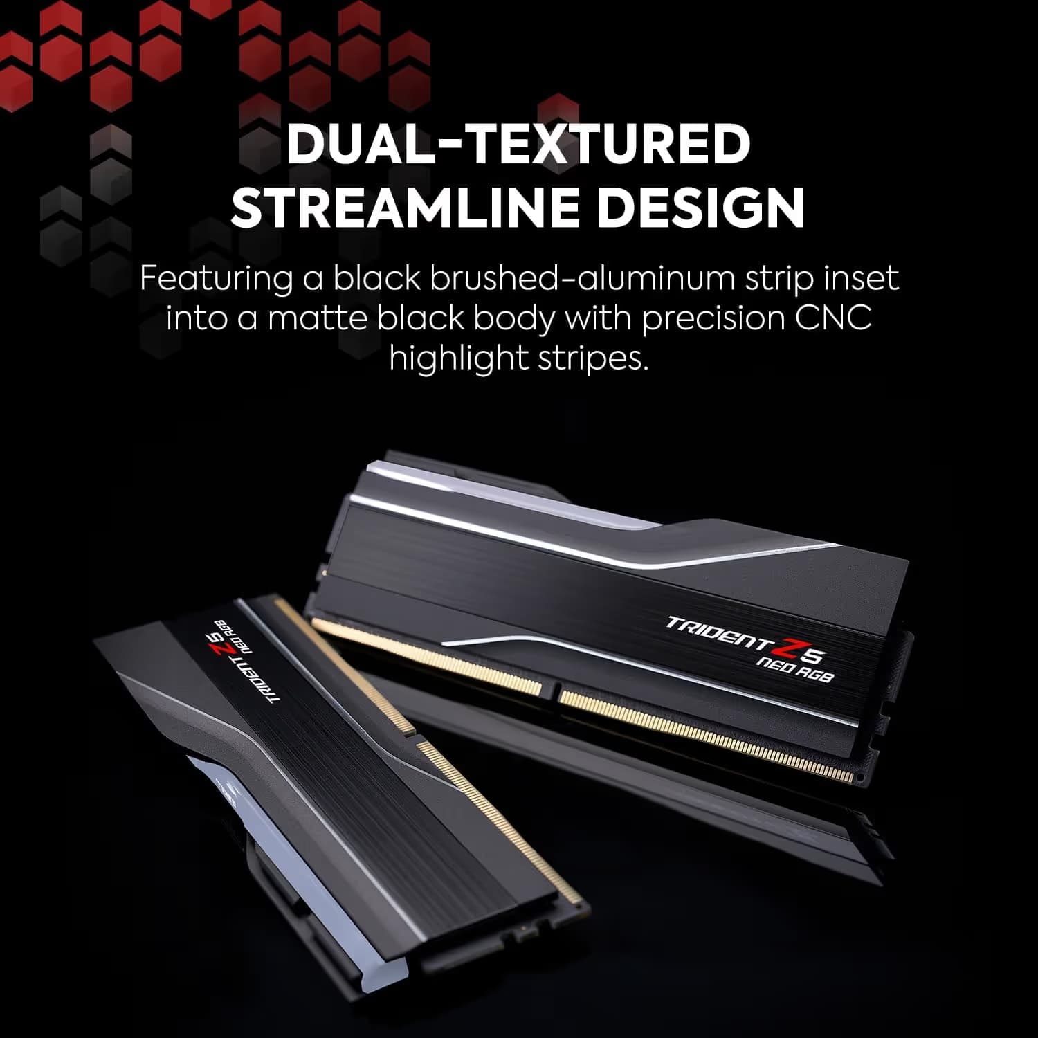 G.Skill Trident Z5 Neo RGB Matte Black DDR5-6000 CL26 64GB (2x32GB) image