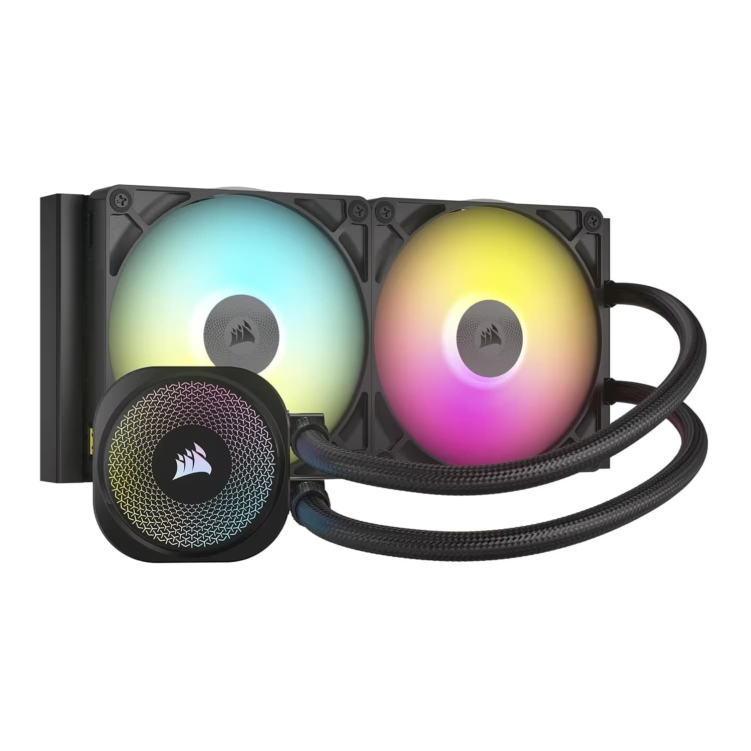 Corsair iCUE LINK TITAN Water 280mm RX RGB Black main image
